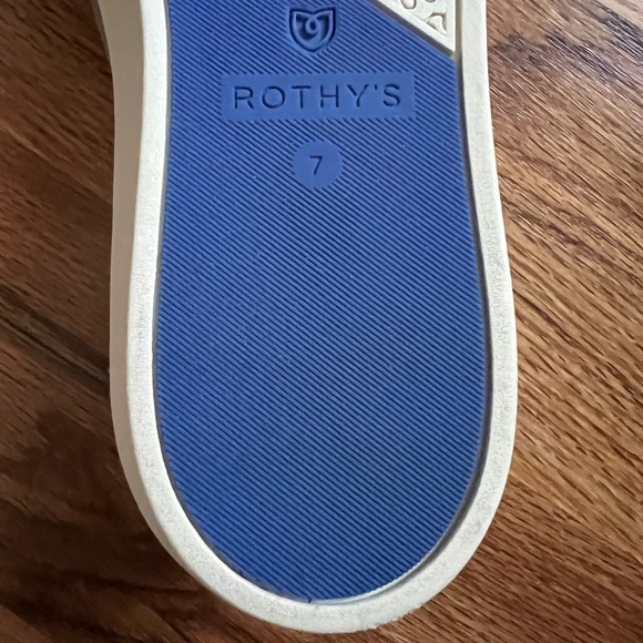 Rothy’s The original slip-on sneakers in Latte women’s size 7 - Picture 3 of 13